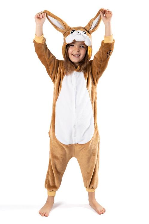 Onesie Bruin Konijn Pakje 86-92 Konijnenpak Kostuum Haas Pak, Kinderen en Baby's, Carnavalskleding en Verkleedspullen, Nieuw, Ophalen of Verzenden