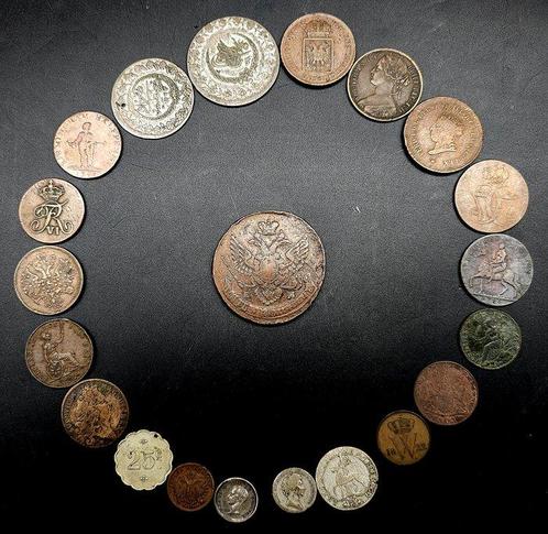 Europa. Set of 21 coins incl. silver  (Zonder Minimumprijs), Postzegels en Munten, Munten | Europa | Niet-Euromunten