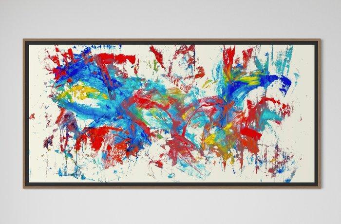 Alberto Stocco - Abstract, Antiek en Kunst, Kunst | Schilderijen | Modern