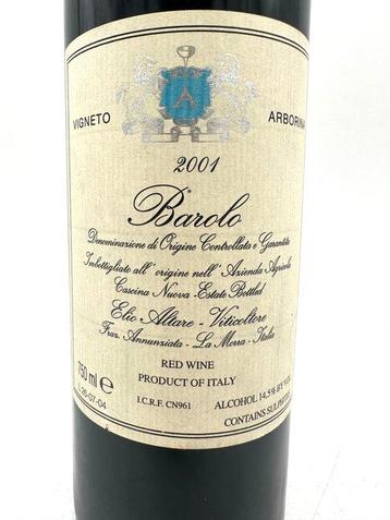 2001 Altare Elio, Arborina - Barolo - 1 Bouteille (0,75 l) beschikbaar voor biedingen