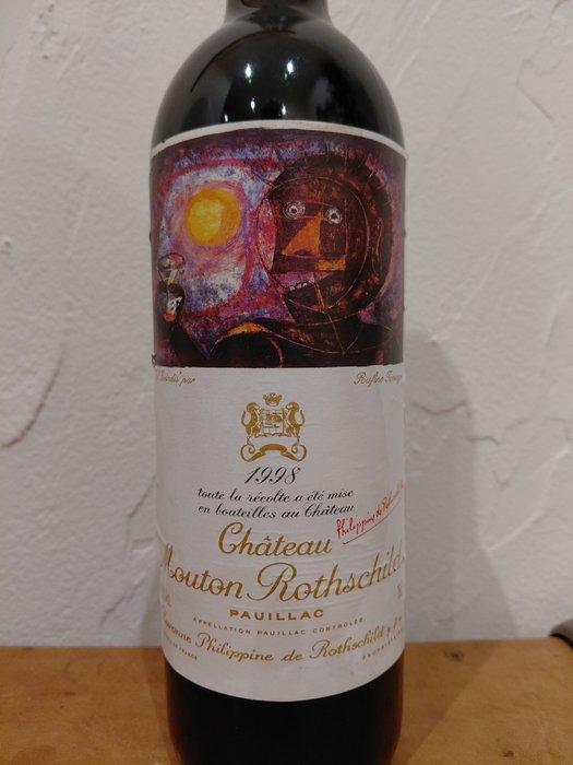 1998 Château Mouton Rothschild - Pauillac 1er Grand Cru, Verzamelen, Wijnen