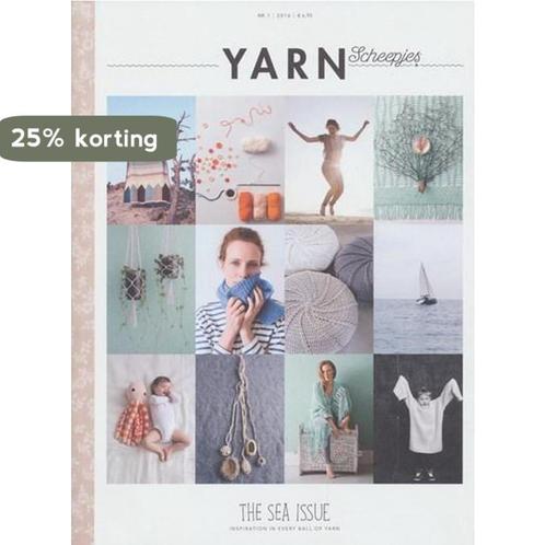 Yarn nr 1 scheepjes - The sea issue 8717738960279 Scheepjes, Boeken, Overige Boeken, Zo goed als nieuw, Verzenden