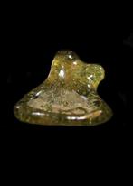 Late Romeins Geel-groen glas Pendant, met Lion (Zonder, Antiek en Kunst