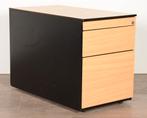Ladeblok Lensvelt, 3 laden, zwart/beuken, Ophalen of Verzenden, Gebruikt