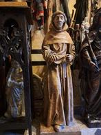 La. Fance - Beeld, Kerk Beeld - Monnik met Habijt - 103 cm -, Antiek en Kunst