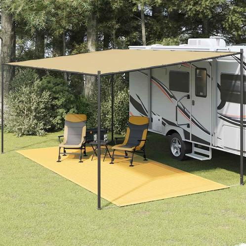 vidaXL Tenttapijt 250x550 cm beige, Caravans en Kamperen, Tentaccessoires, Nieuw, Verzenden