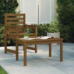 vidaXL Tuintafel 82,5x50,5x45 cm massief grenenhout, Tuin en Terras, Verzenden, Nieuw