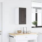 vidaXL Keukenwandkast Kalmar bewerkt hout zwart, Huis en Inrichting, Kasten | Overige, Verzenden, Nieuw