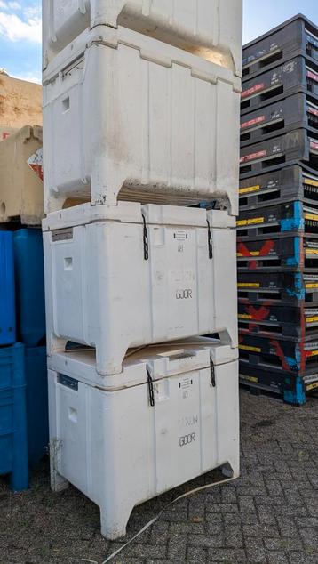 Isolerende Thermo Palletboxen 100x80cm koeltransport beschikbaar voor biedingen