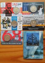 België. 2 Euro 2006/2018 (6 coincards)  (Zonder, Timbres & Monnaies, Monnaies | Europe | Monnaies euro