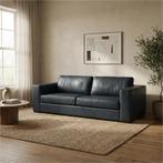 Leren bank Flow - 3,5 zits, Huis en Inrichting, Zetels | Zetels, Nieuw, Ophalen of Verzenden, Modern, 200 tot 250 cm