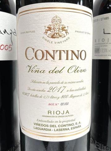 2017 Contino Viña del Olivo x1 & 2005 Bodegas Altanza,