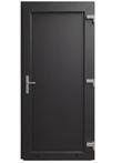 Deur antraciet vol paneel  b98 x h204 Buitendraaiend!