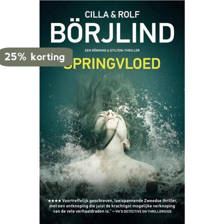 Springvloed / Rönning & Stilton / 1 9789400506886, Boeken, Thrillers, Gelezen, Verzenden