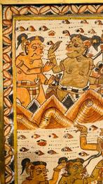 Peinture - Bali - Kamasan - Indonésie (Sans Prix de Réserve), Antiek en Kunst