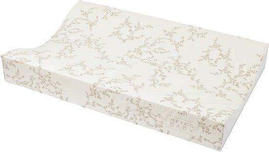 Meyco Baby Branches Aankleedkussen - Sand - 50x70cm, Kinderen en Baby's, Speelgoed | Babyspeelgoed, Nieuw, Verzenden