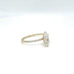 Zonder Minimumprijs - Ring - 14 karaat Geel goud - 1.23ct., Handtassen en Accessoires, Ringen, Nieuw