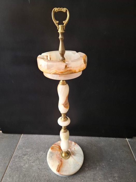 Asbak - Marmer - Staand marmeren asbak, Antiek en Kunst, Curiosa en Brocante