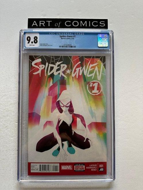 Spider-Gwen #1 - CGC 9.8 - 1 Graded comic - Eerste druk -, Boeken, Strips | Comics