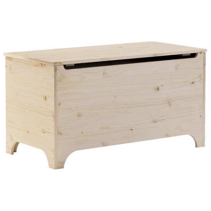 Grenenhouten Opbergkist | Tweede Kansje | OP = OP, Huis en Inrichting, Woonaccessoires | Kisten, 50 tot 100 cm, Nieuw, Grenenhout