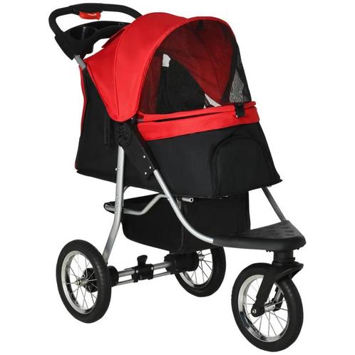 TRUUSK Dog Buggy Cat Buggy Pet Stroller Met 3 Wielen Opvouwb, Dieren en Toebehoren, Honden-accessoires, Verzenden