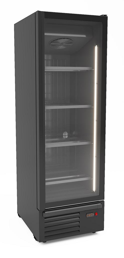 CombiSteel Vrieskast 500L Zwart, Elektronische apparatuur, Vriezers en Diepvrieskisten, Ophalen of Verzenden