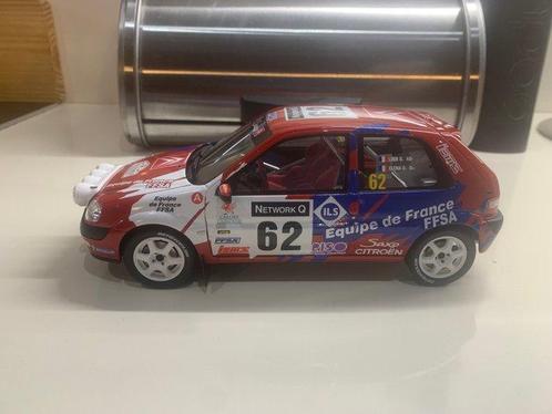 Otto Mobile 1:18 - Modelauto - Citroën Saxo VTS - RAC RALLY, Hobby en Vrije tijd, Modelauto's | 1:5 tot 1:12