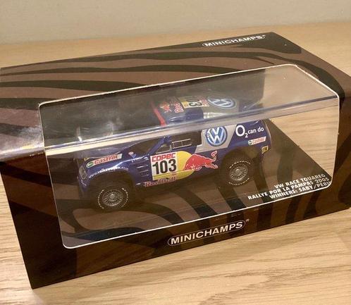 Minichamps - 1:43 - VW RACE TOUAREG., Hobby & Loisirs créatifs, Voitures miniatures | 1:5 à 1:12