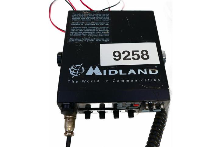 Midland Multi-Channel Mobile CB Radio | 12V, Audio, Tv en Foto, Radio's, Verzenden
