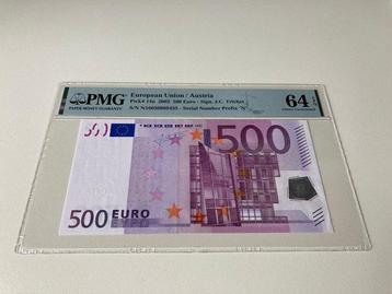 Union européenne - Autriche. - 500 Euro 2002 - Trichet - beschikbaar voor biedingen