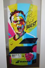 Rafael Nadal - Babolat Boost Rafa V2 260gr signed cardboard