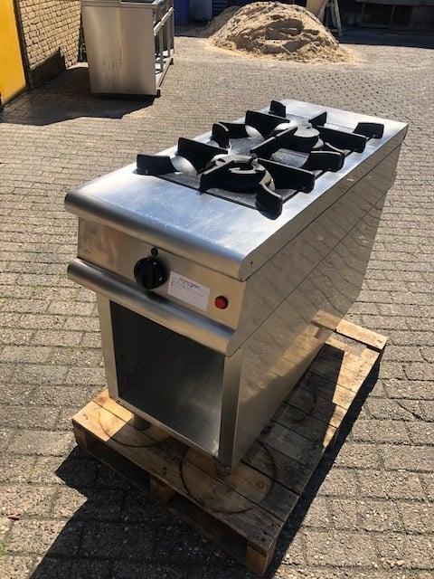 Baron 2 Pits krachtig Gasfornuis Aardgas, Zakelijke goederen, Horeca | Keukenapparatuur, Ophalen of Verzenden