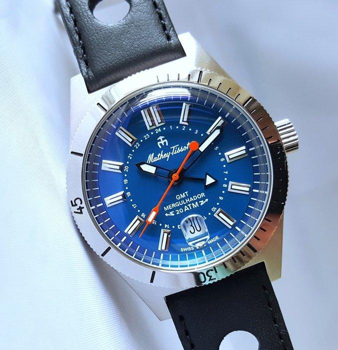 Mathey-Tissot - Mergulhador - GMT - Swiss Made - Worldwide -, Handtassen en Accessoires, Horloges | Heren