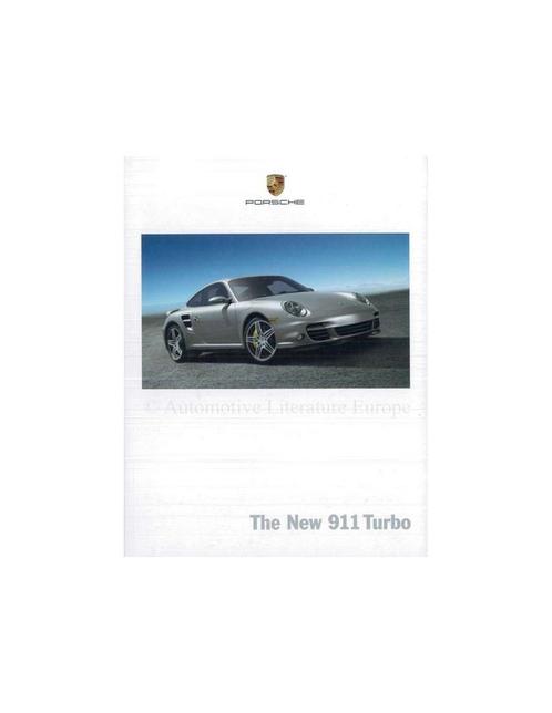 2006 PORSCHE 911 TURBO BROCHURE ENGELS (USA), Livres, Autos | Brochures & Magazines, Enlèvement ou Envoi