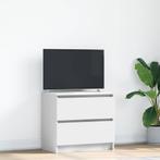 vidaXL Tv-meubel 60x35x54 cm bewerkt hout wit, Verzenden, Nieuw