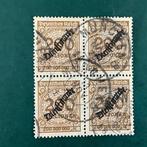 Duitse Rijk 1923 - Dienstzegels: 200 miljoen met slang, Postzegels en Munten, Gestempeld