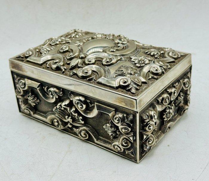 Doos - Verlicht - Brons, Antiek en Kunst, Curiosa en Brocante