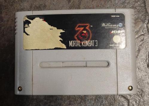 Mortal Kombat 3 minder mooi (SNES tweedehands game), Consoles de jeu & Jeux vidéo, Jeux | Nintendo NES, Enlèvement ou Envoi
