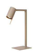 Lucide LESLEY - Bureaulamp - 1xGU10 - Taupe, Verzenden, Nieuw