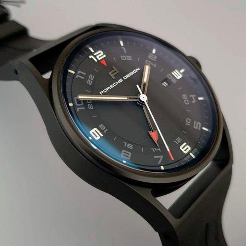 Porsche Design - 1919 Globetimer GMT Titanium -, Handtassen en Accessoires, Horloges | Heren