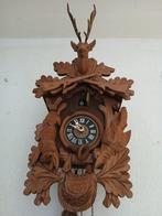 Pendule à coucou - August Schwer, Karlruhe - - Tilleul -