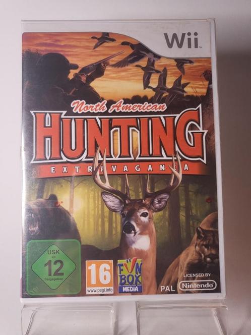 North American Hunting Extravaganza geseald nieuw Wii, Consoles de jeu & Jeux vidéo, Jeux | Nintendo Wii, Enlèvement ou Envoi