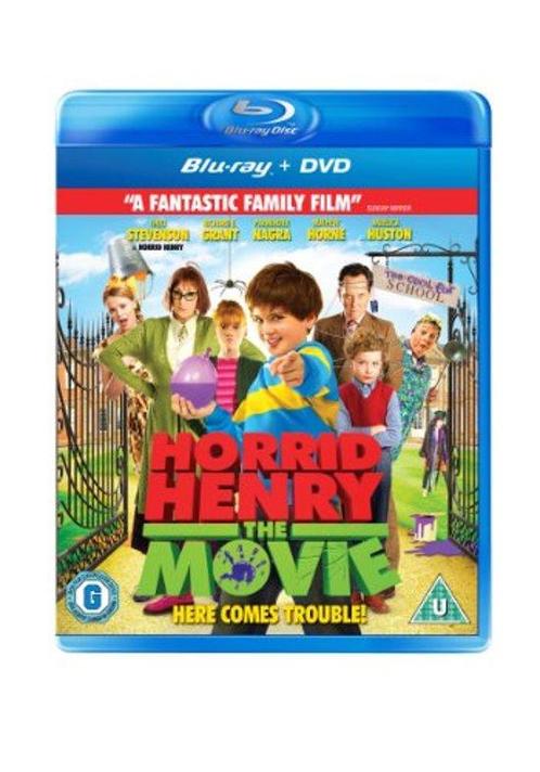 Horrid Henry the Movie Blu-ray + DVD (Blu-ray film nieuw), Cd's en Dvd's, Dvd's | Actie, Ophalen of Verzenden