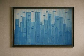 Denis Kuvayev (1971) - Fish - Eye in the City - XXL