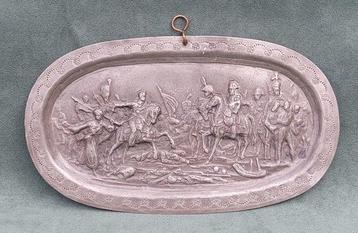 Europa - Militaire medaille - Wandbord slag van Austerlitz -