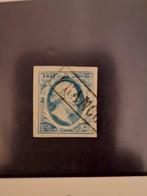 Nederland 1852 - Breedgerande Koning Willem III plaat V pos