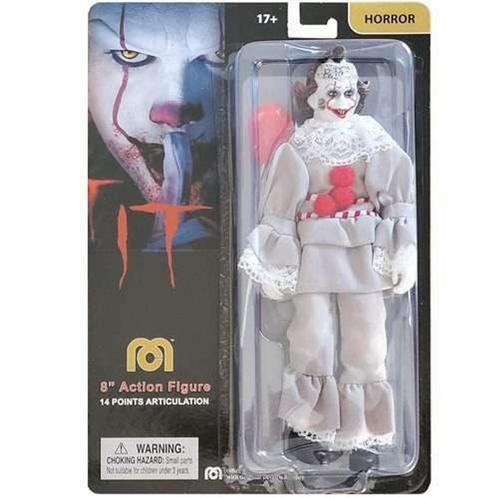 Mego IT 2017 Pennywise 8 Action Figure, Kinderen en Baby's, Speelgoed | Actiefiguren, Nieuw, Ophalen of Verzenden
