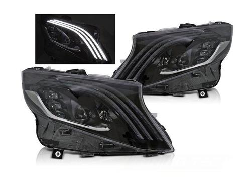 LED koplampen Black geschikt voor Mercedes Vito W447, Auto-onderdelen, Verlichting, Nieuw, Mercedes-Benz, Verzenden