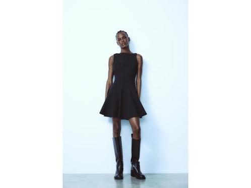 Veiling - Zara SHORT FLARED DRESS (Maat s), Kleding | Dames, Jurken