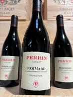 2018 Domaine Perrin Les Vaumuriens - Pommard - 3 Flessen, Verzamelen, Wijnen, Nieuw